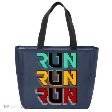 Run Run Run Retro Tote Bag