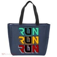 Run Run Run Retro Tote Bag thumb 0