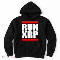 Run XRP Ripple Crypto Currency To the Moon Hoodie thumb 0