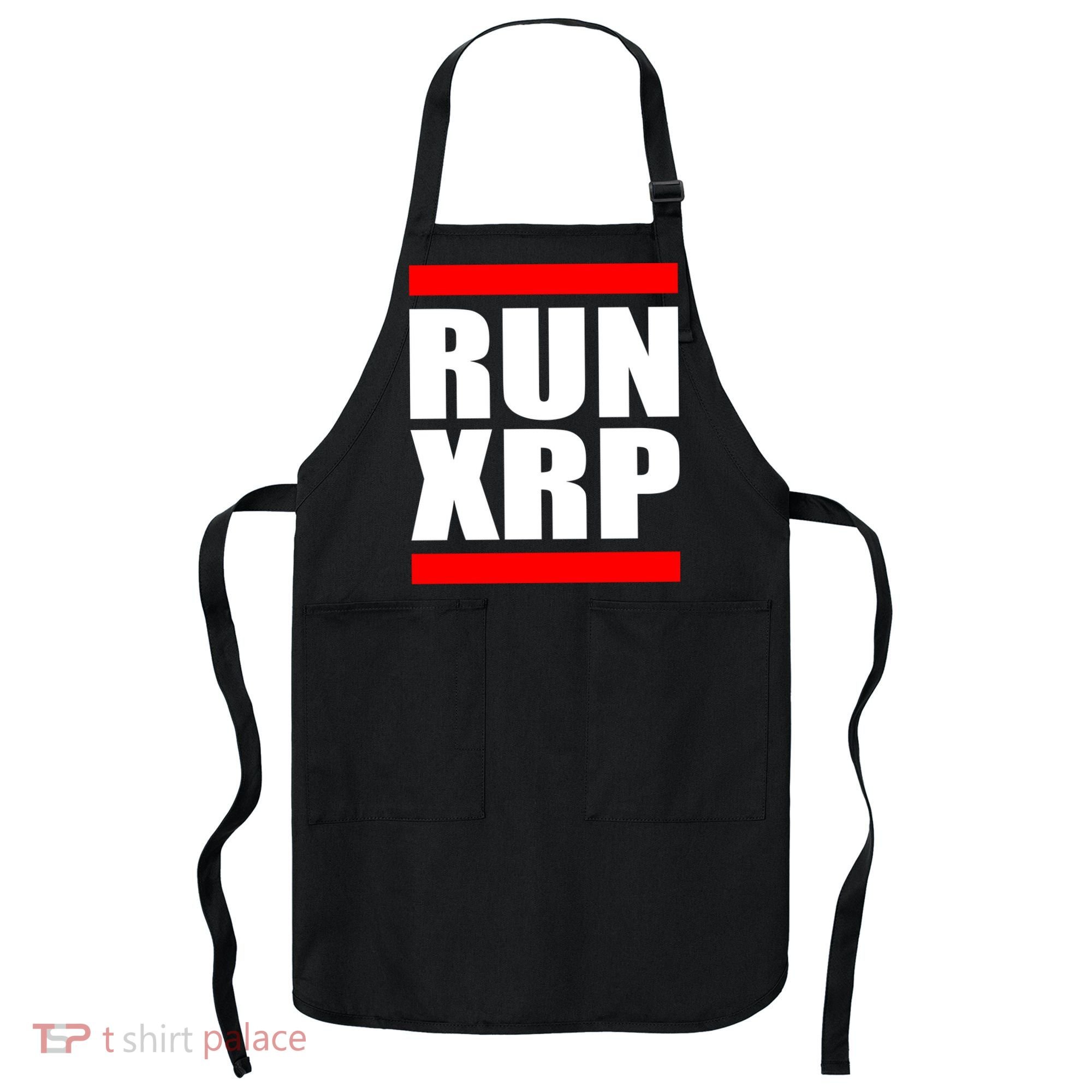 Run XRP Ripple Crypto Currency To the Moon Apron