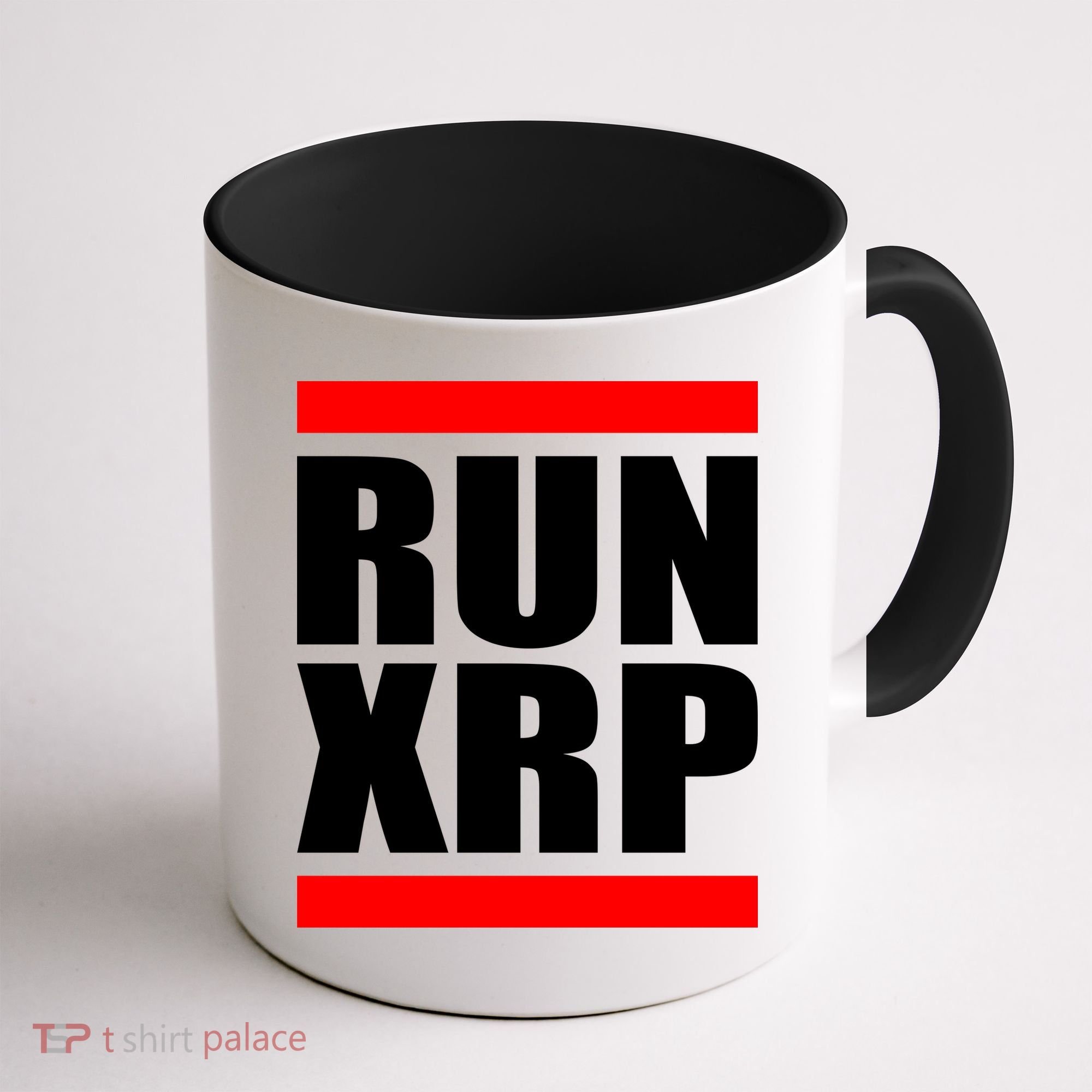 Run XRP Ripple Crypto Currency To the Moon Coffee Mug
