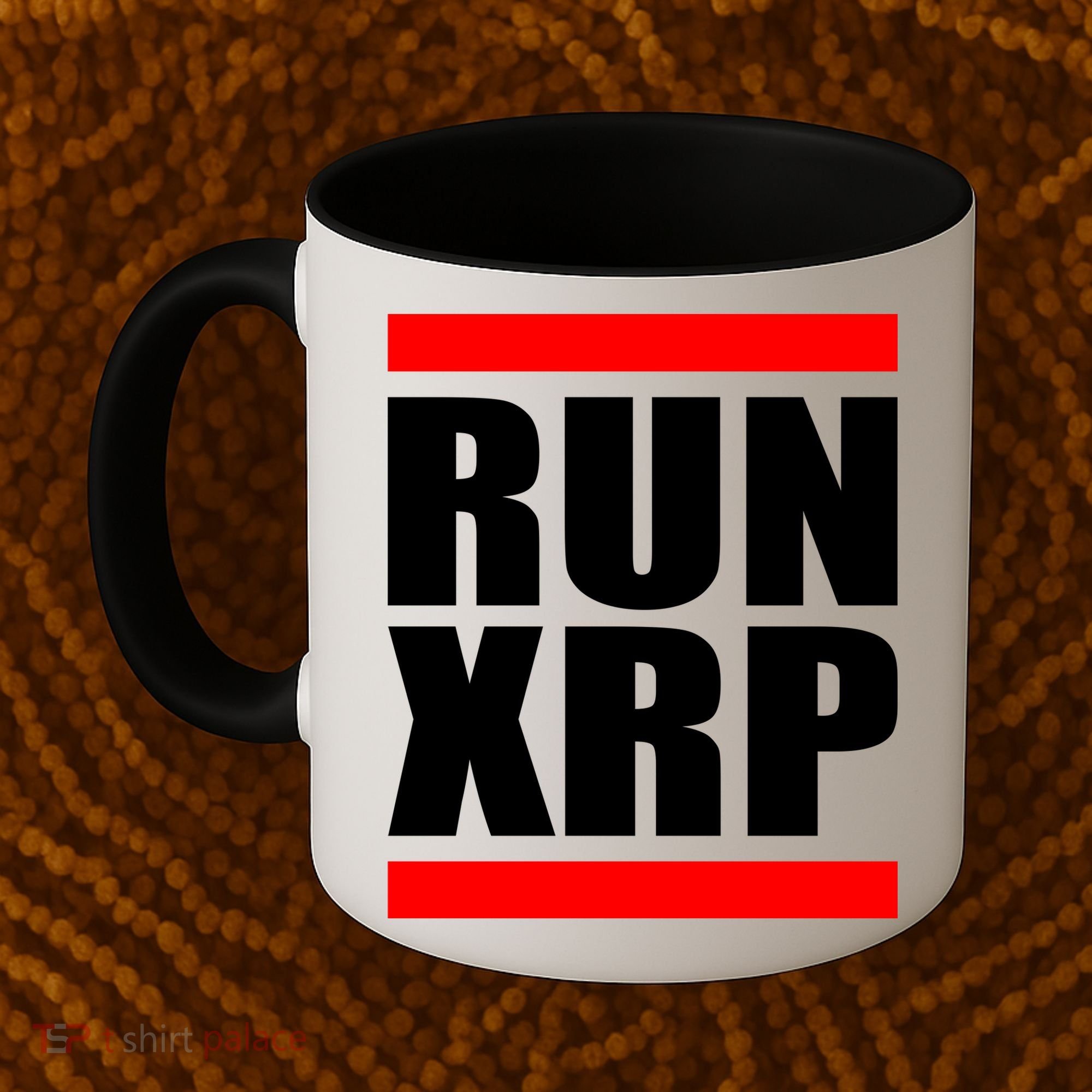 Run XRP Ripple Crypto Currency To the Moon Coffee Mug