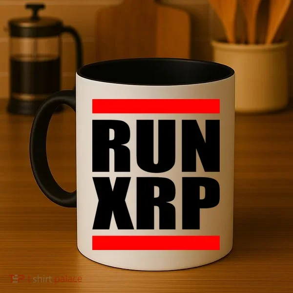 Run XRP Ripple Crypto Currency To the Moon Coffee Mug