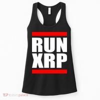 Run XRP Ripple Crypto Currency To the Moon Women's Tank Top thumb 0