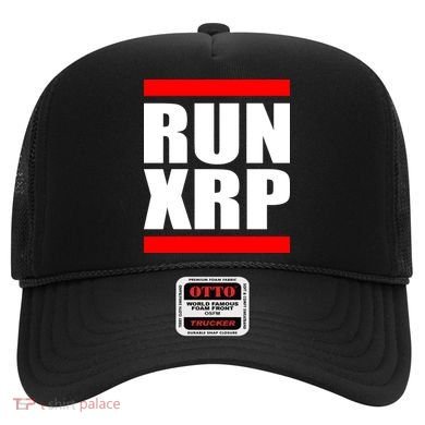 Run XRP Ripple Crypto Currency To the Moon Hat