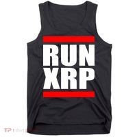Run XRP Ripple Crypto Currency To the Moon Tank Top thumb 0