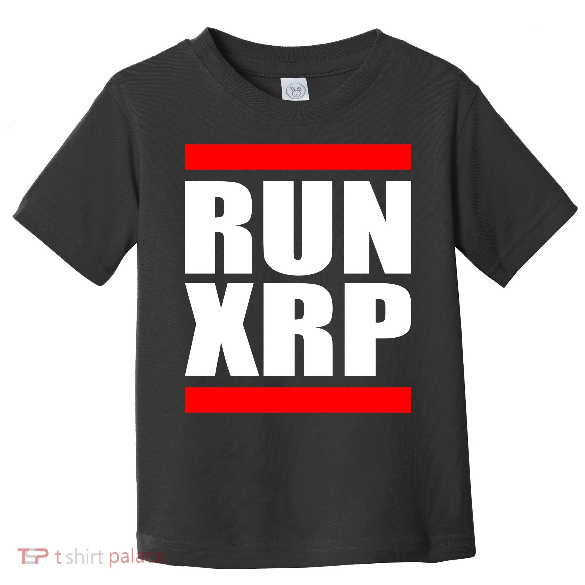 Run XRP Ripple Crypto Currency To the Moon Toddler T-Shirt