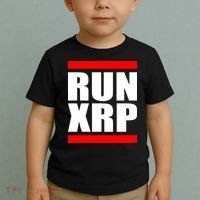 Run XRP Ripple Crypto Currency To the Moon Toddler T-Shirt thumb 2