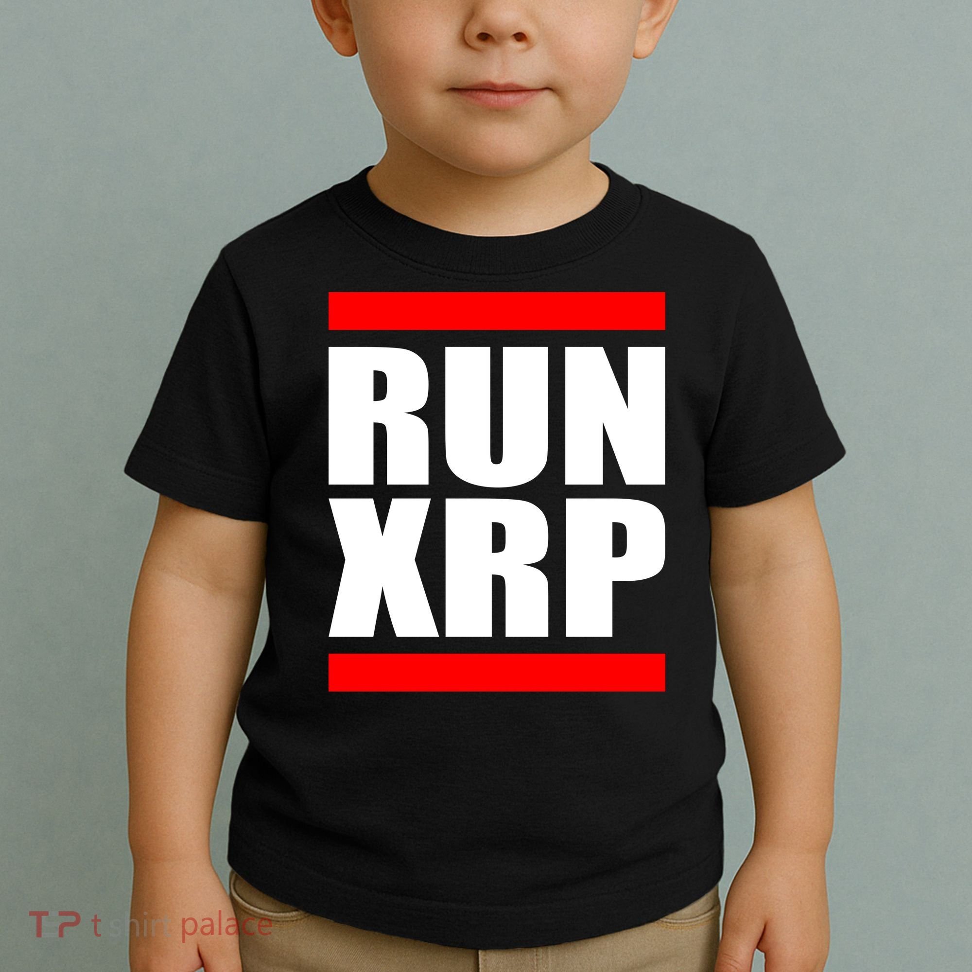 Run XRP Ripple Crypto Currency To the Moon Toddler T-Shirt