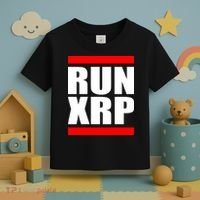 Run XRP Ripple Crypto Currency To the Moon Toddler T-Shirt thumb 3