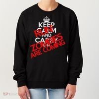 Run! Zombies Are Coming Women's Sweatshirt thumb 0