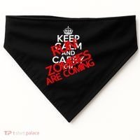 Run! Zombies Are Coming USA-Made Doggie Bandana thumb 0