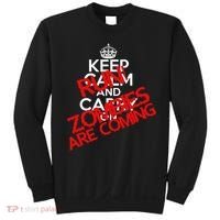 Run! Zombies Are Coming Sweatshirt thumb 0