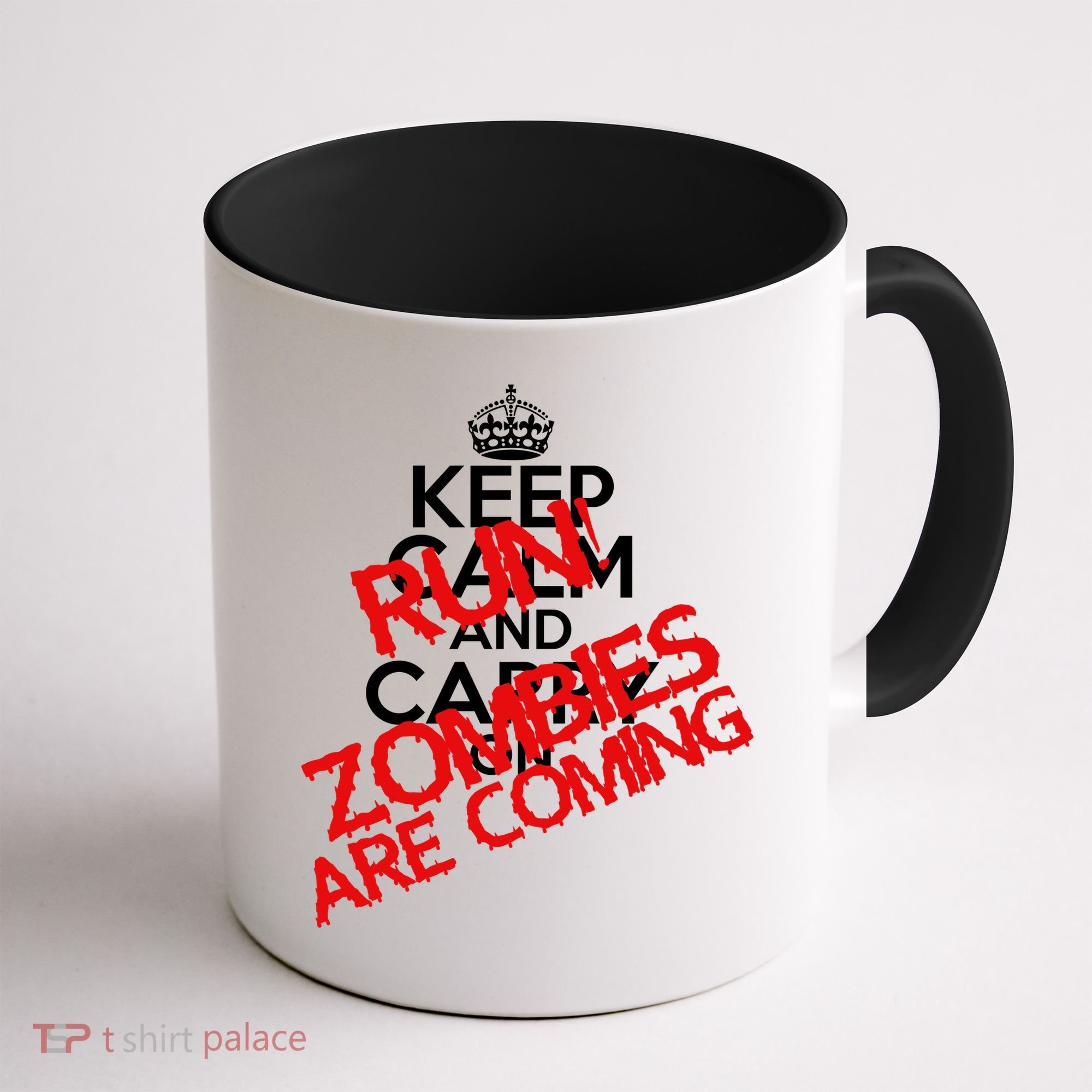 Run! Zombies Are Coming Coffee Mug