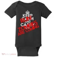 Run! Zombies Are Coming Baby Bodysuit thumb 0