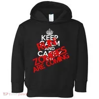 Run! Zombies Are Coming Toddler Hoodie thumb 0