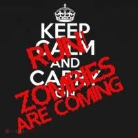 Run! Zombies Are Coming Toddler Hoodie thumb 2