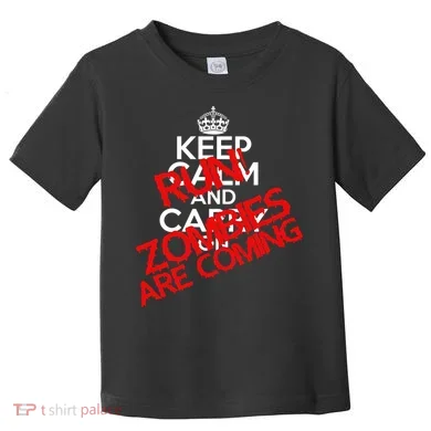 Run! Zombies Are Coming Toddler T-Shirt