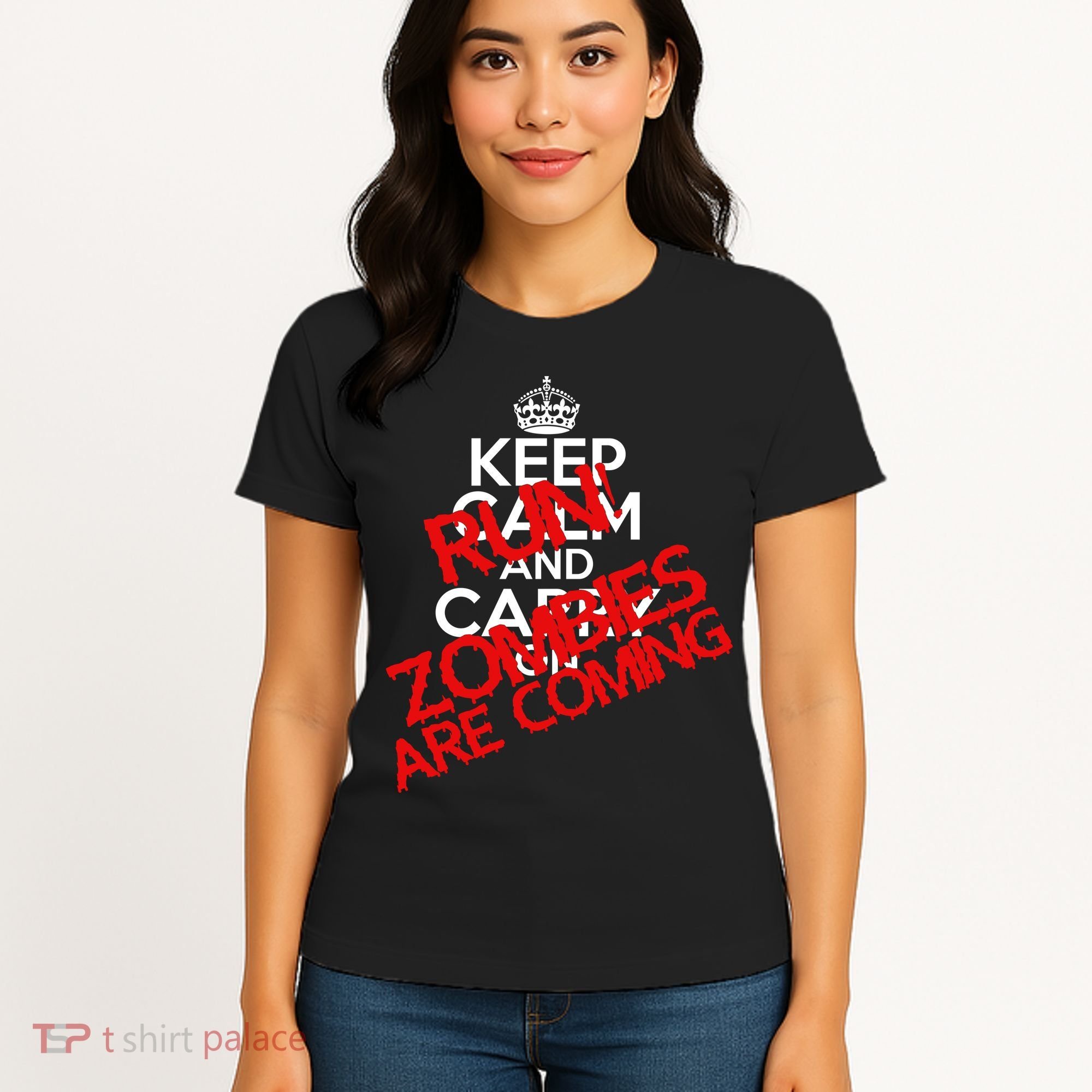 Run! Zombies Are Coming Women's T-Shirt