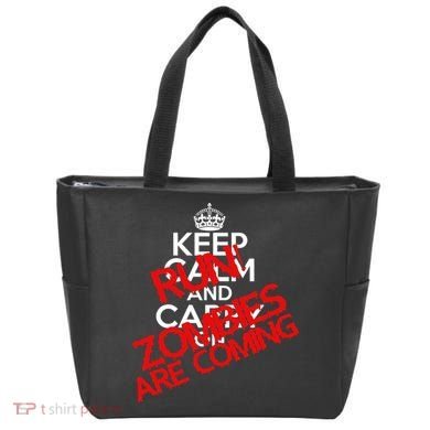 Run! Zombies Are Coming Tote Bag