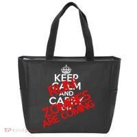 Run! Zombies Are Coming Tote Bag thumb 0
