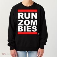 Run Zombies Retro Women's Sweatshirt thumb 0