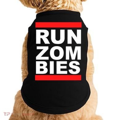 Run Zombies Retro Doggie Tank