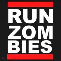 Run Zombies Retro Doggie Tank thumb 4
