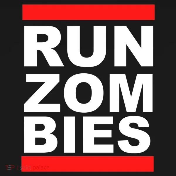Run Zombies Retro Doggie Tank