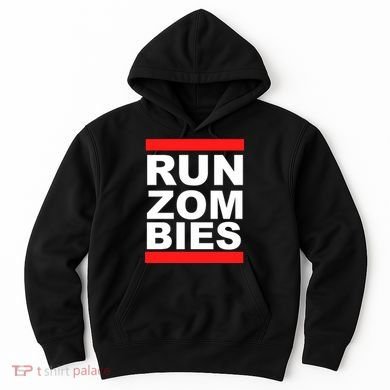 Run Zombies Retro Hoodie