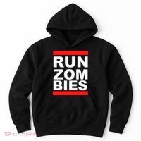 Run Zombies Retro Hoodie thumb 0