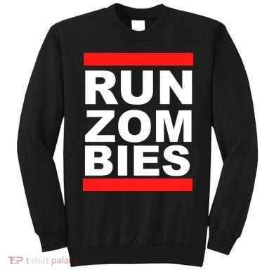 Run Zombies Retro Sweatshirt
