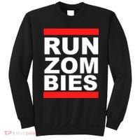 Run Zombies Retro Sweatshirt thumb 0