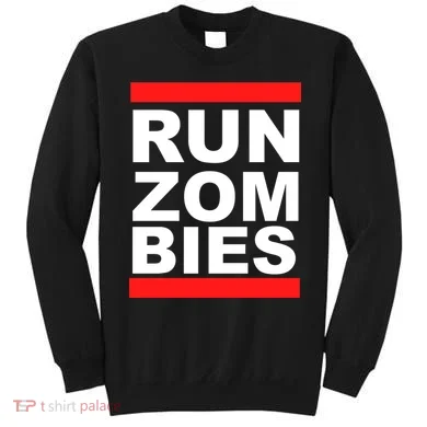 Run Zombies Retro Sweatshirt