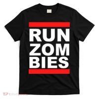 Run Zombies Retro T-Shirt thumb 0