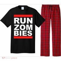 Run Zombies Retro Pajama Set thumb 0