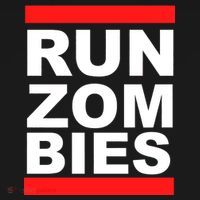 Run Zombies Retro Pajama Set thumb 2