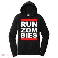 Run Zombies Retro Women's Hoodie thumb 0