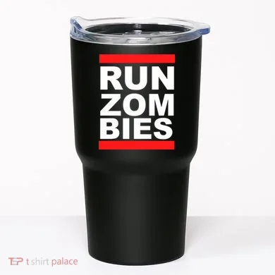 Run Zombies Retro Tumbler