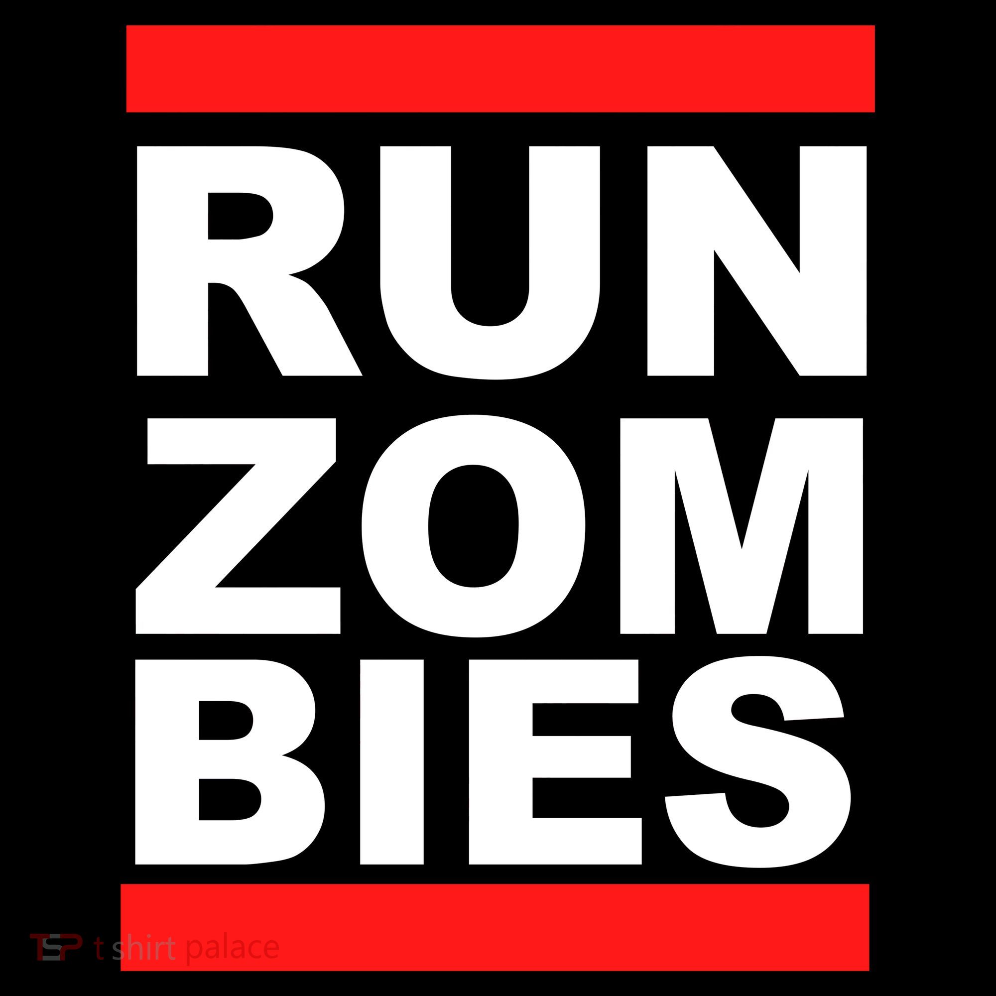 Run Zombies Retro Mousepad