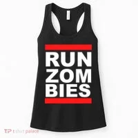 Run Zombies Retro Women's Tank Top thumb 0
