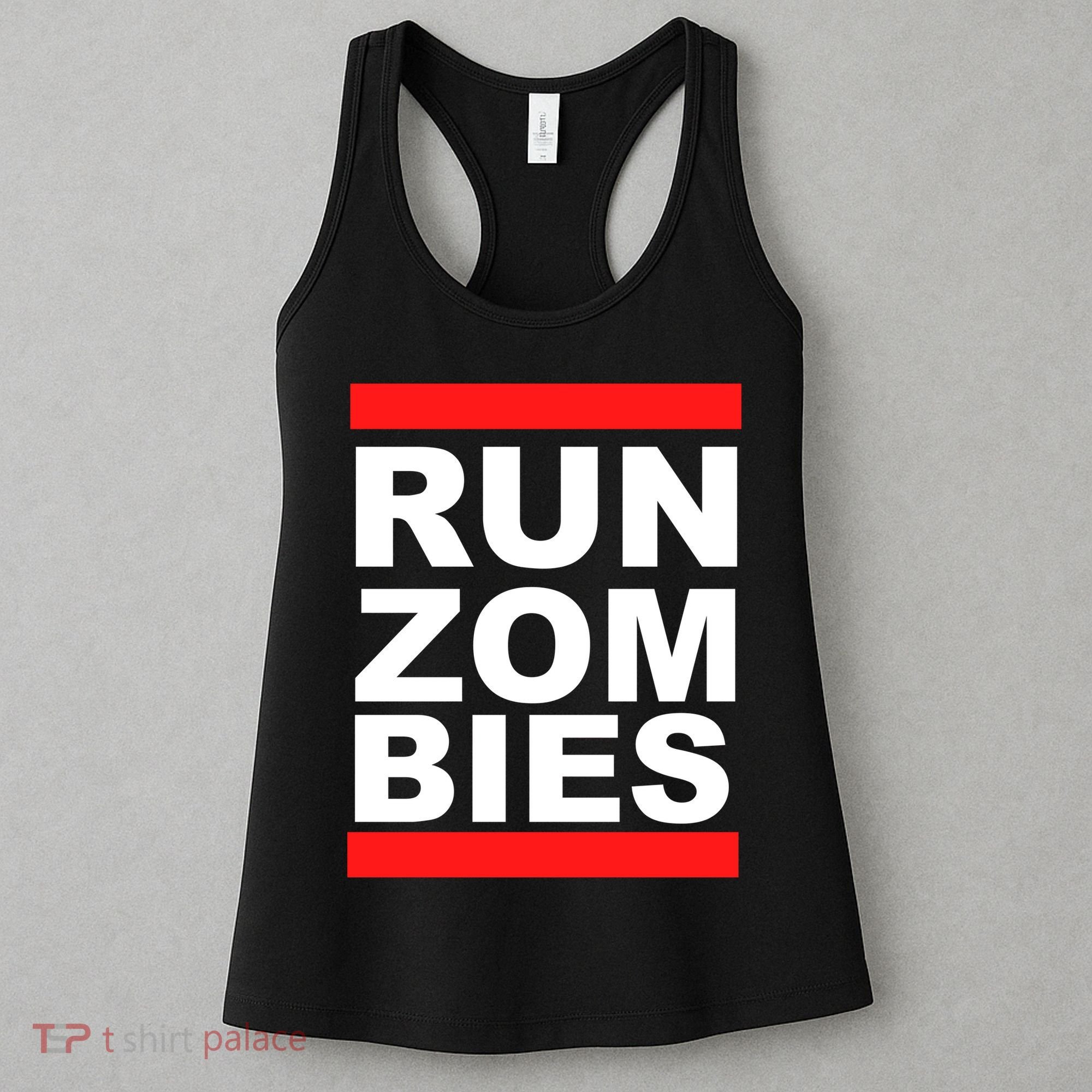 Run Zombies Retro Women's Tank Top
