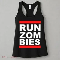 Run Zombies Retro Women's Tank Top thumb 3