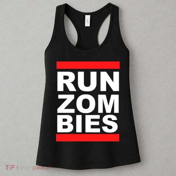 Run Zombies Retro Women's Tank Top
