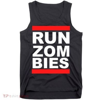 Run Zombies Retro Tank Top