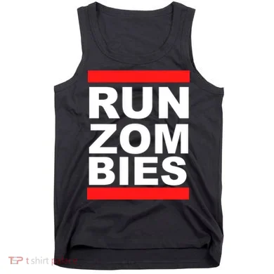 Run Zombies Retro Tank Top