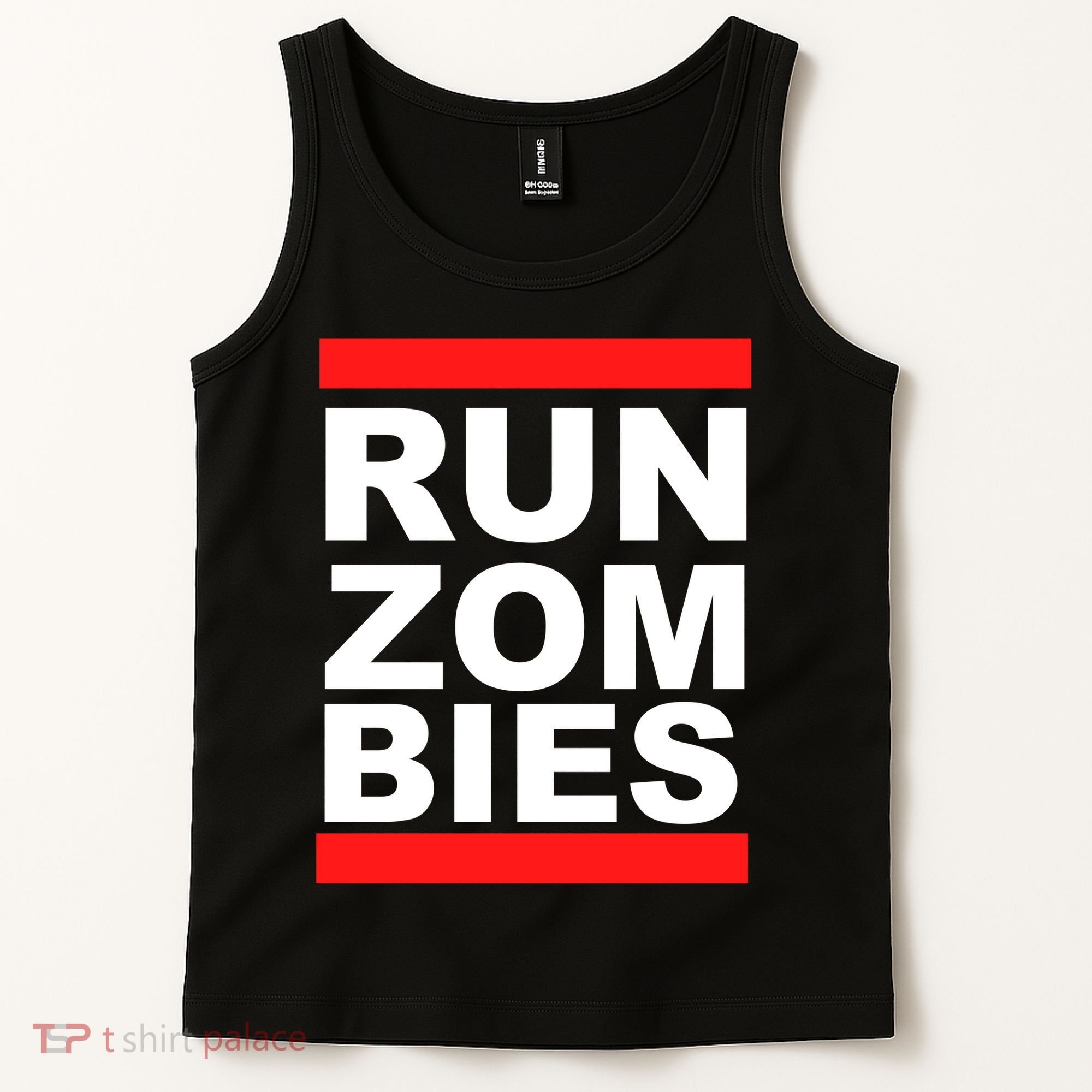 Run Zombies Retro Tank Top