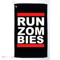 Run Zombies Retro Golf Towel thumb 0