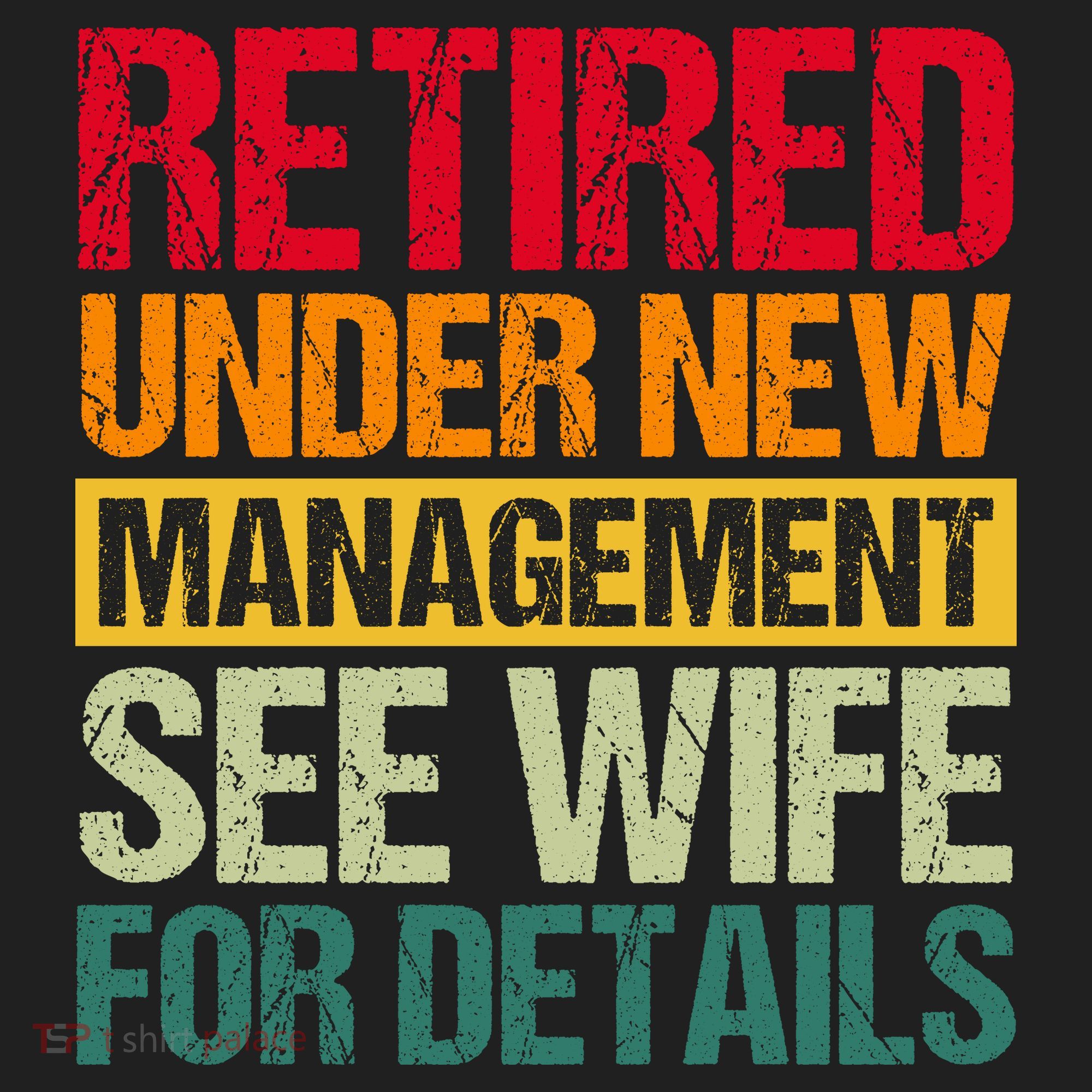 Retired Under New Management See Wife For Details Funny Retirement Gift Beanie