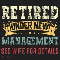 Retired Under New Management See Wife For Details Husband Women's Sweatshirt thumb 2